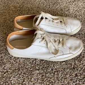 Soludos 9.5 white sneakers